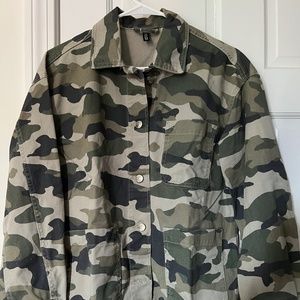 H&M Camouflage Outer Jacket